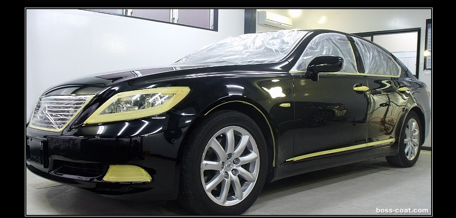 BOSS�v���~�A���R�[�e�B���O�̎{�H�ԗ��ʐ^�P