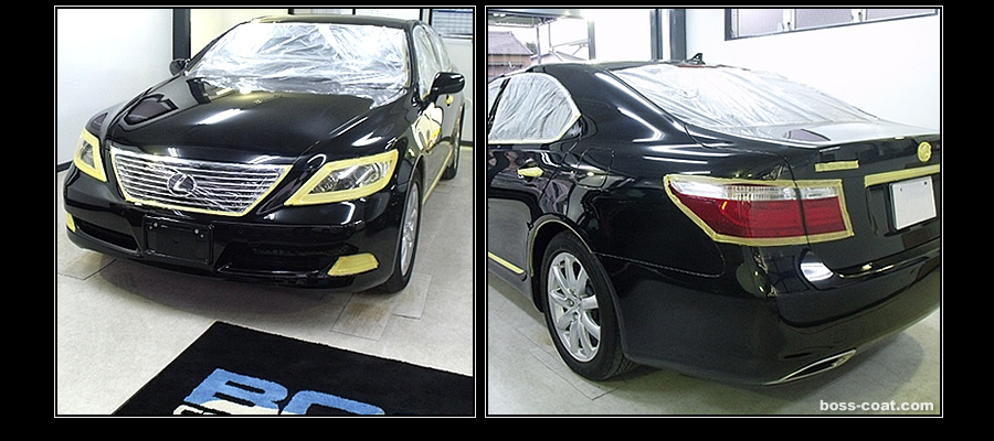 BOSS�v���~�A���R�[�e�B���O�̎{�H�ԗ��ʐ^�Q